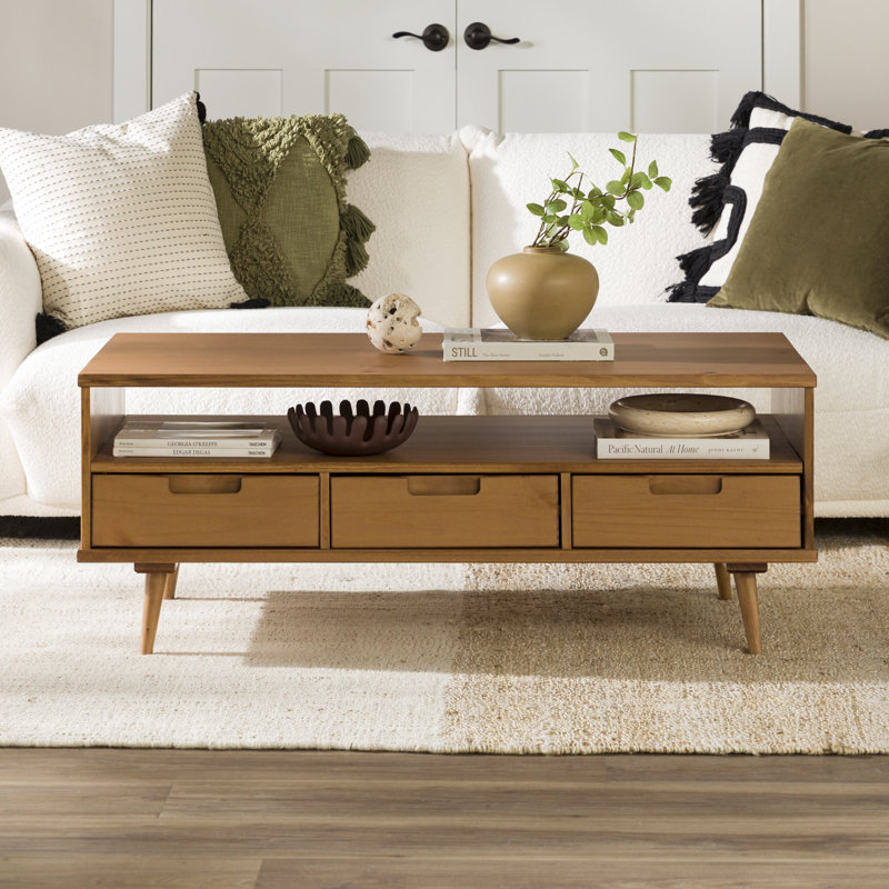 Walker Edison Coffee Table with Storage Wayfair.co.uk